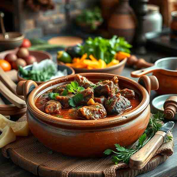 Best Way to Cook Oxtail - Tender Botswana Mogatla Stew